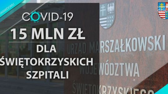 1,1 mln zł dla ostrowieckiego szpitala na walkę z koronawirusem
