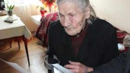 100 lat to za mało! 106. urodziny p. Władysławy Zięby