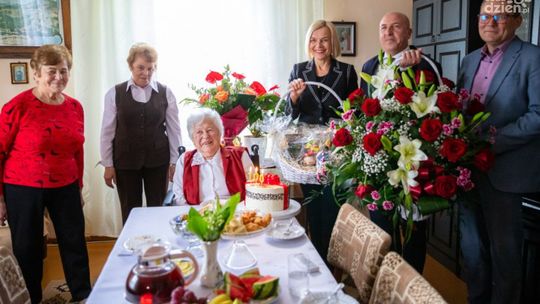 100 urodziny mieszkanki Samsonowa 