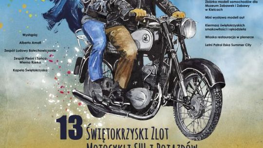 13 zlot zabytkowych pojazdów i motocykli SHL 