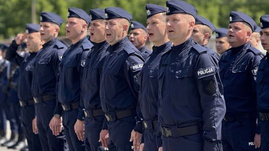 21 nowych funkcjonariuszy w świętokrzyskiej policji