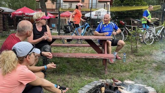 32 kilometry na licznikach! Za nami pierwsza wyprawa rowerowa w świętokrzyskiem z Radiem Rekord - Co Za Jazda Borków