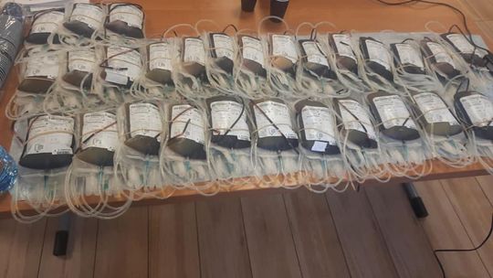 33 litry krwi dla młodego wojownika