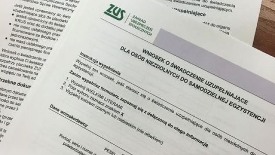 500+ dla osób niezdolnych do samodzielnej egzystencji