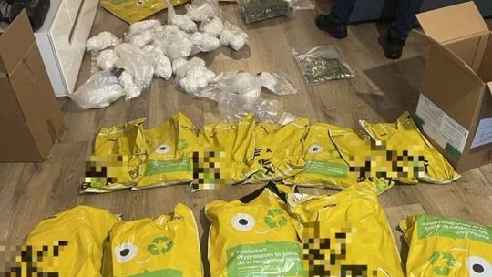 70 kg narkotyków w wynajmowanym domu