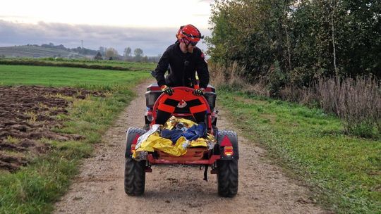 76-letnia grzybiarka z gminy Iwaniska odnaleziona żywa