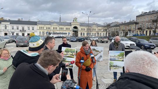 Agata Wojda ma pomysł na Plac Wolności