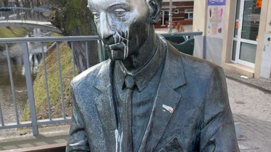 Akt wandalizmu w centrum Kielc