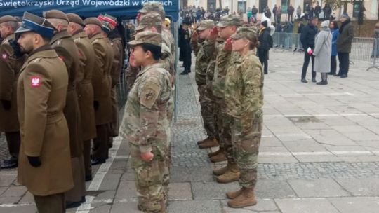 Alianci zaskoczeni listopadową aurą