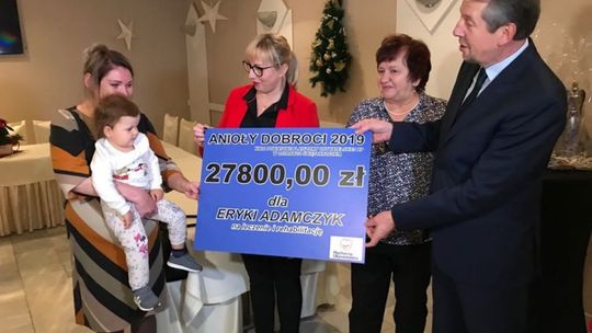 "Anioły Dobroci" dla małej Eryczki