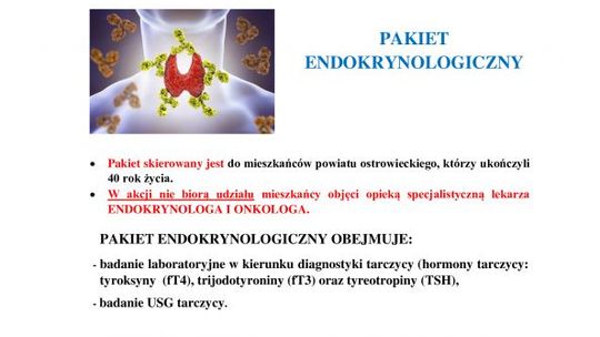 Badania endokrynologiczne dla mieszkańców