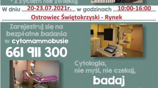 Badania profilaktyczne na ostrowieckim Rynku