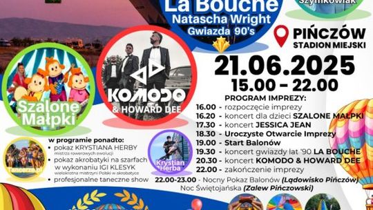 Balonove Świętokrzyskie i Balonowy Puchar Polski -  I Międzynarodowy Świętokrzyski Festiwal Balonów 2025