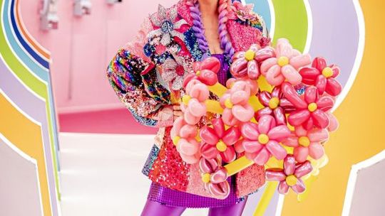 Balonowe show w ostrowieckim Centrum Tradycji Hutnictwa 