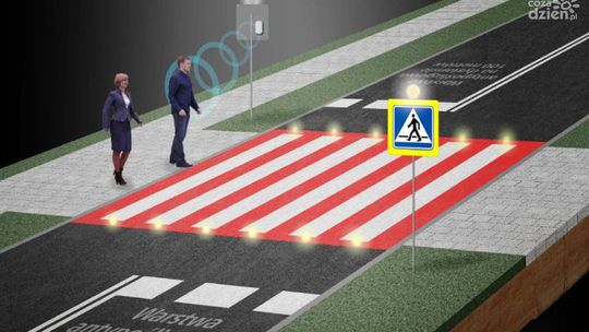 Będzie bezpieczniej na przejściach dla pieszych w Opatowie