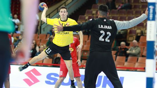 Belgia - Iran 35:31 w obiektywie Klimka