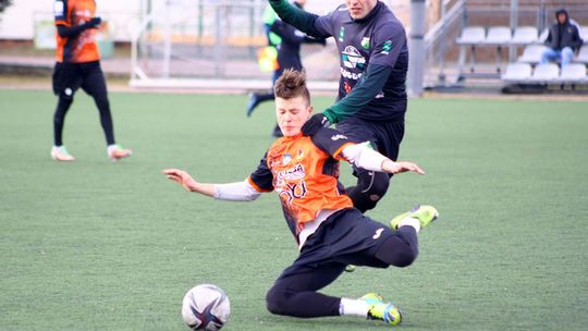 Bez bramek w sparingu z Chełmianką