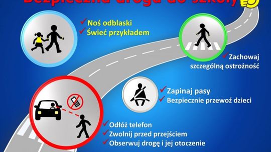Bezpieczna droga do szkoły - będą wzmożone patrole policji
