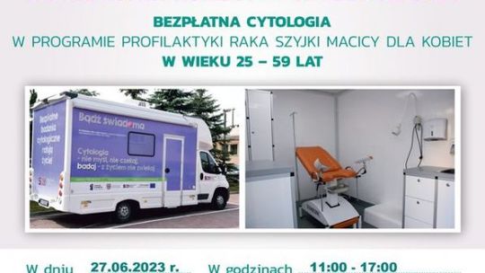 Bezpłatna cytologia dla mieszkanek Ostrowca 