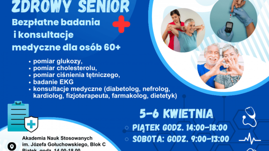 Bezpłatne badania i porady lekarskie dla ostrowieckich seniorów 
