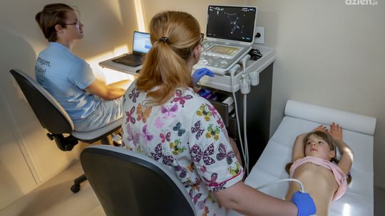 Bezpłatne badania usg dla małych ostrowczan 