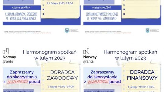 Bezpłatne porady doradców  w Starachowicach 