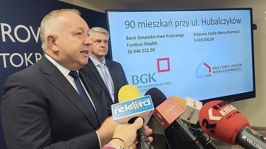 BGK dofinansował budowę mieszkań na Hubalczyków