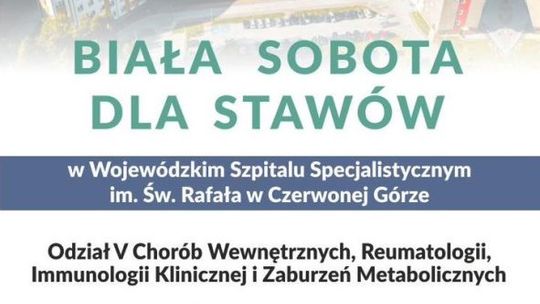 „Biała Sobota dla Stawów” w Czerwonej Górze – bezpłatne badania i konsultacje