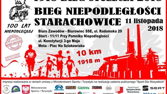 Bieg Niepodległości w Starachowicach 