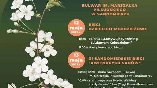Biegi Kwitnących Sadów w Sandomierzu