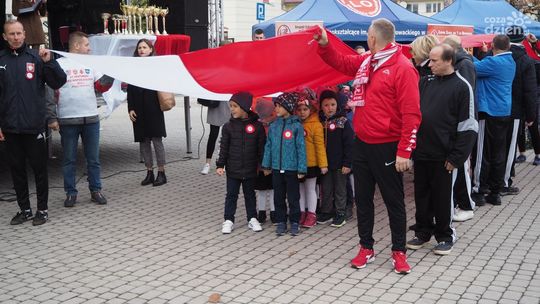 Biegiem uczcili niepodległość