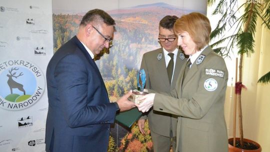 Bieliny: Sławomir Kopacz uhonorowany tytułem "Przyjaciela Świętokrzyskiego Parku Narodowego"