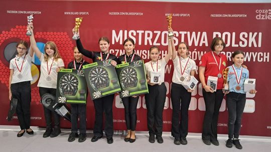 Bilardzistki i bilardziści z Kielc z medalami!