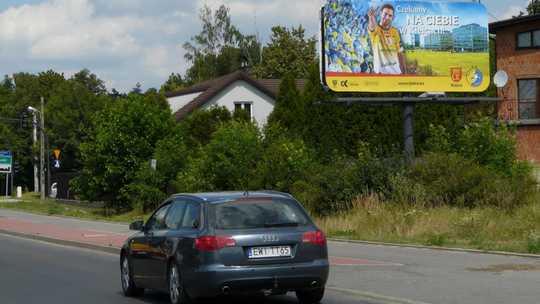 Billboardy Iskry Kielce opanowały Polskę