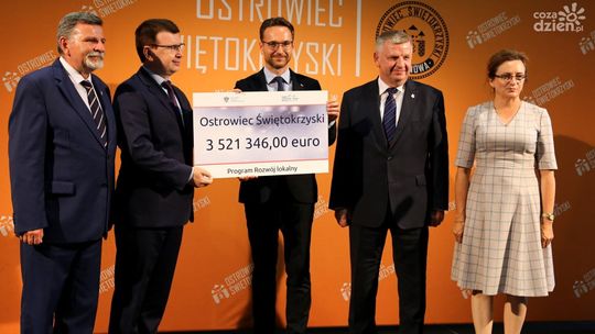 Blisko 16 milionów złotych dla Ostrowca Świętokrzyskiego