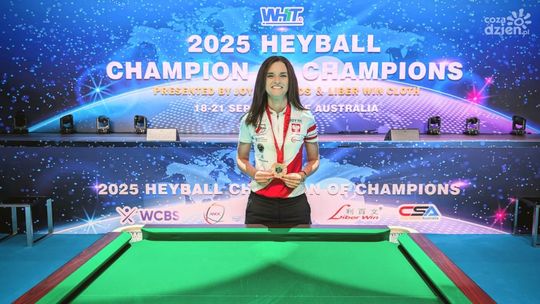 Brąz Kasi Wesołowskiej w Pucharze Świata Heyball w Brisbane