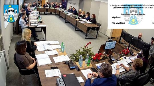 Budżet Ostrowca na 2026 rok przyjęty