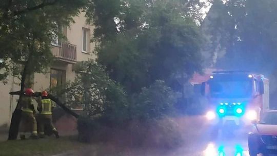 Burze znów groźne w powiecie kieleckim