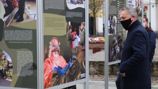 Byli tam, gdzie ich potrzebowano - działania terytorialsów na wystawie