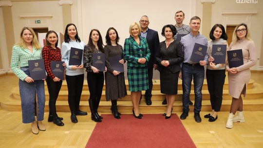 Certyfikaty dla uczestników projektu “Świętokrzyskie dla Ukrainy”