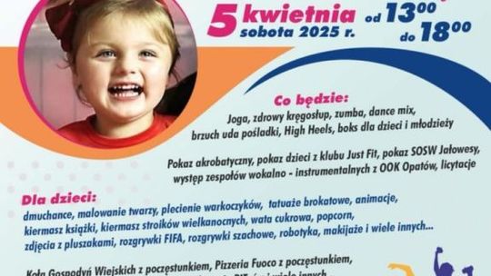 Charytatywny Maraton Fitness dla Amelki – sport, zabawa i pomoc w jednym