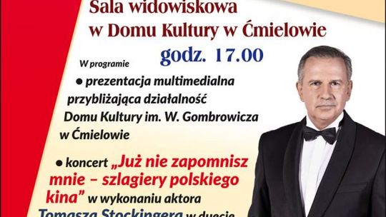 ĆMIELÓW - TOMASZ STOCKINGER zaśpiewa dla nauczycieli