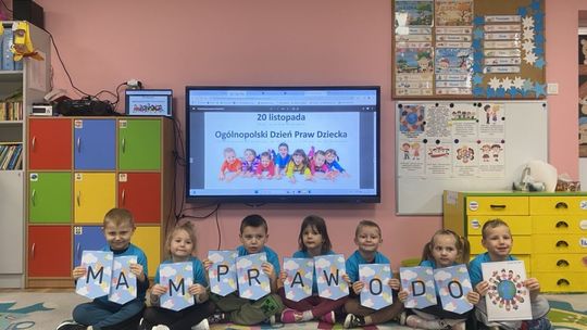 "Co Za Dzieci": Przedszkolaki z 11-tki świętowały Dzień Praw Dziecka