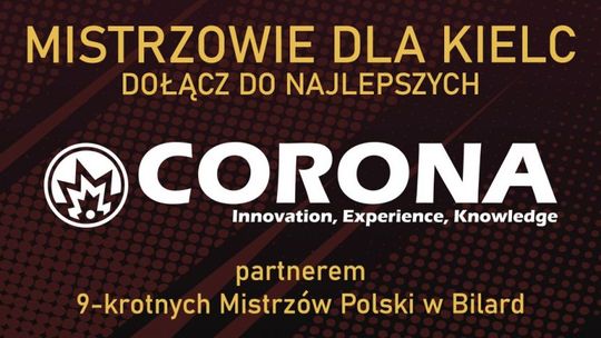 CORONA Serwis nowym partnerem Mistrzów Polski
