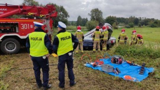 Ćwiczenia ratownicze „Gaspol 2022” w Sędziszowie