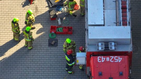 Ćwiczenia służb ratowniczych w Targach Kielce