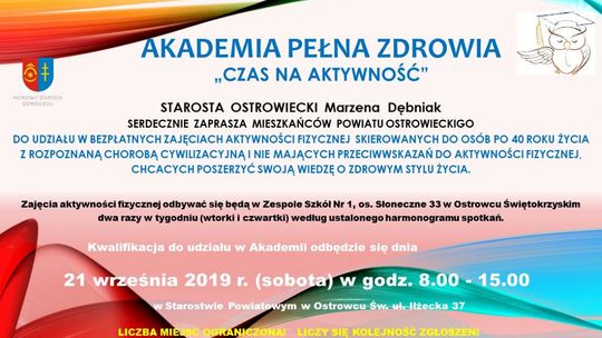"Czas na aktywność" 