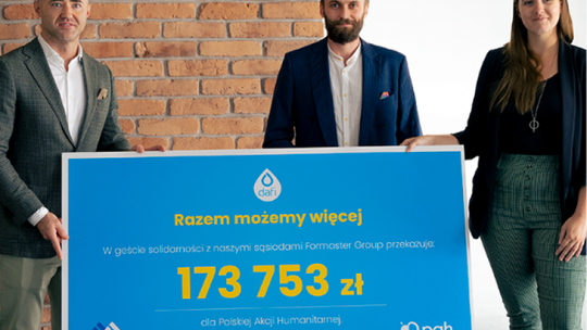 Dafi dla Ukrainy. Marka przekazała ponad 170 tysięcy złotych Polskiej Akcji Humanitarnej 