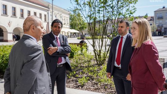 Delegacja z Kataru w Kielcach 