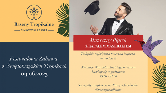 Długi czerwcowy weekend w tanecznym stylu! Sprawdź, co przygotował Binkowski Resort 